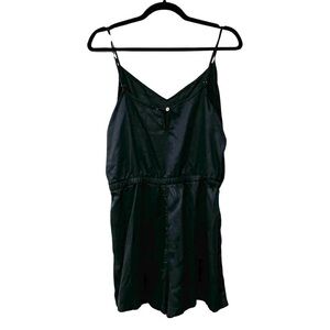 WILFRED FREE ARITZIA Playsuit Romper Black Sz M